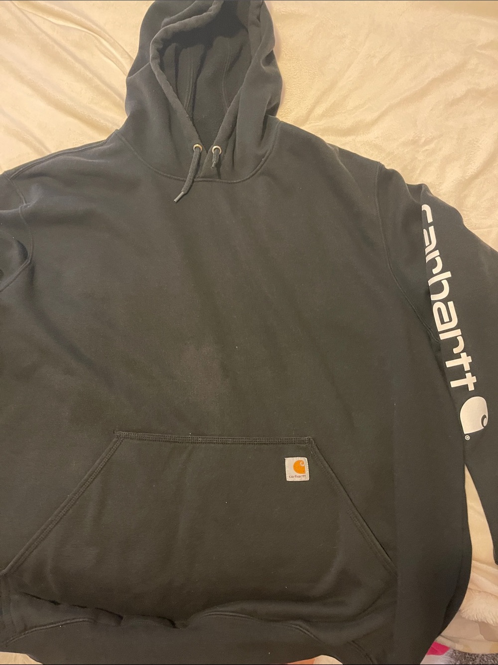 Carhartt Black Pullover Hooded Sweatshirt Men’s 3XL